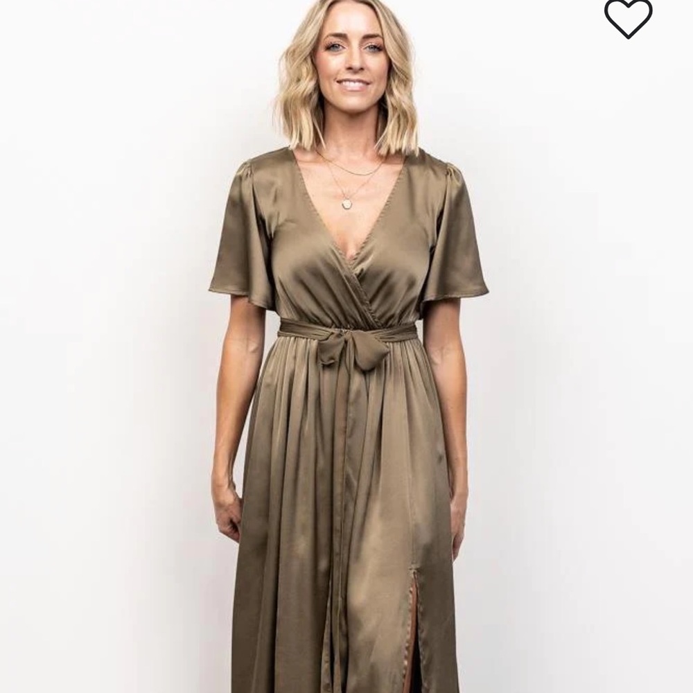 Baltic Born Sicily Satin Maxi Dress